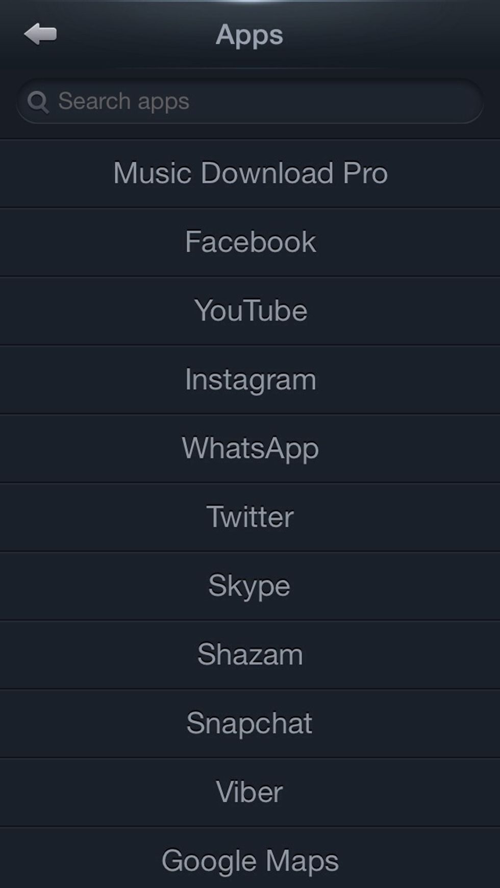Choose an app to spruce up!