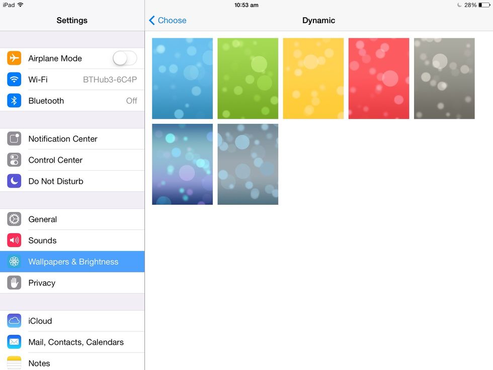 Choose dynamic and pick which one you want