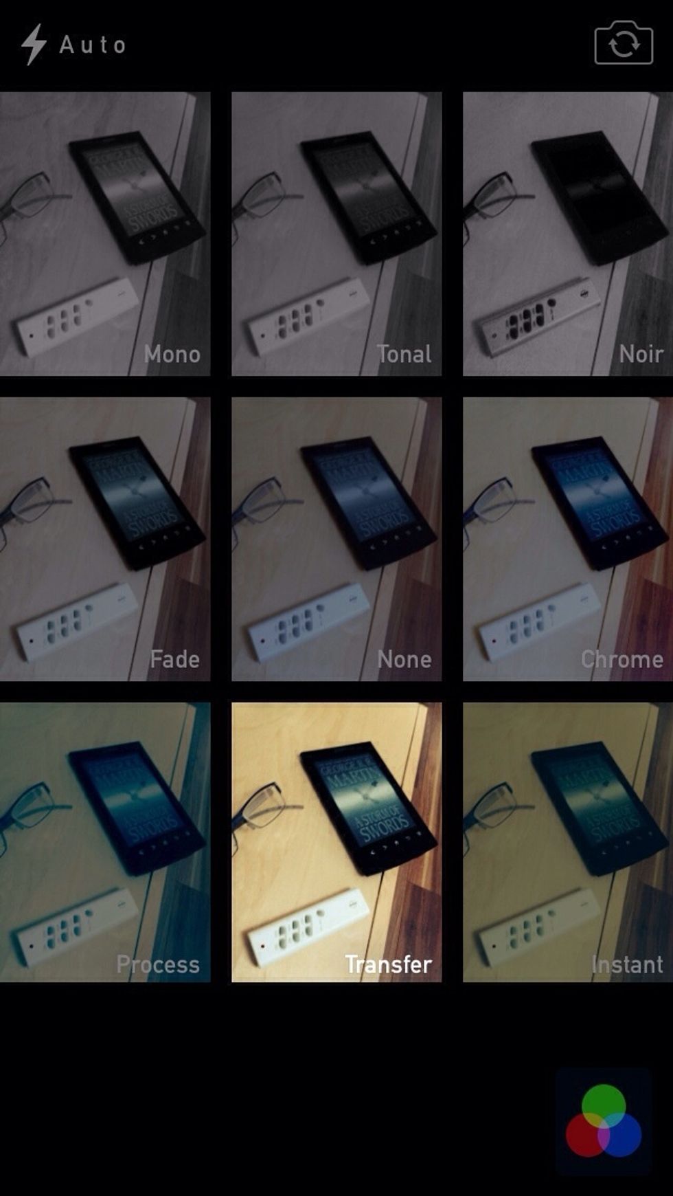 Choose one, for example "Transfer"