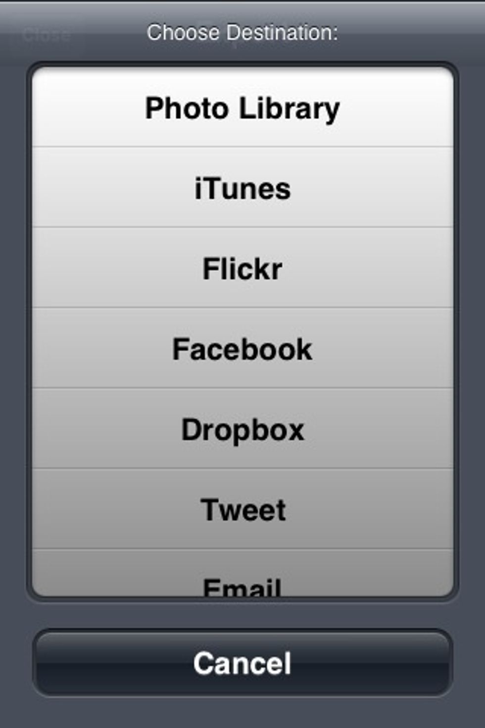 Choose "Photo Library."