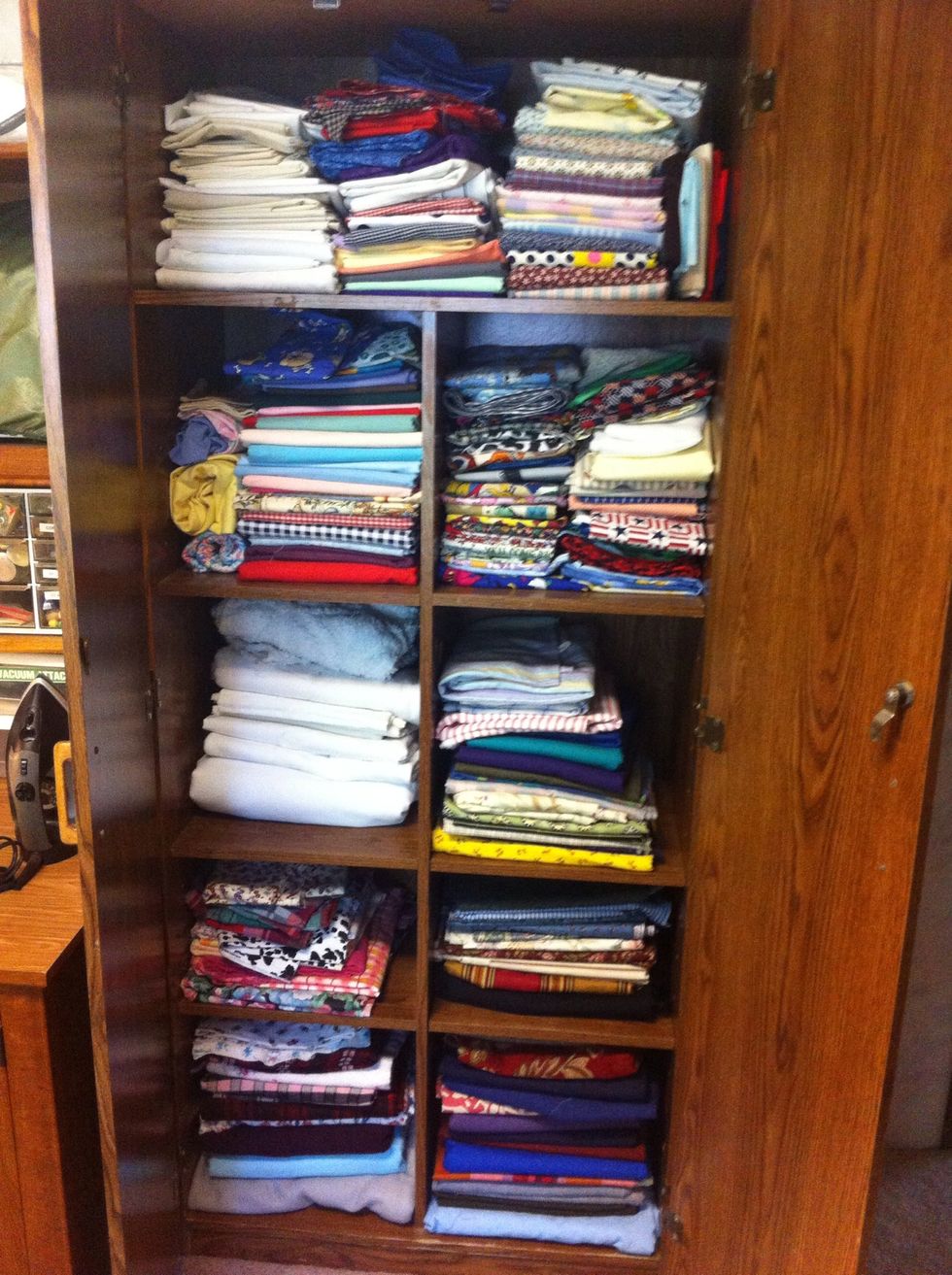 Choose the fabric you want to use to cover up your rips/holes in your TOMS.