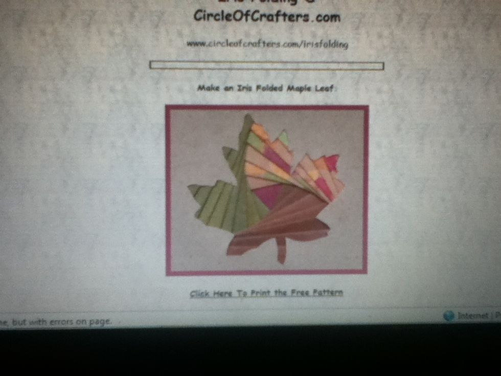 Choose the one that sounds the most interesting, for this guide I chose the maple leaf