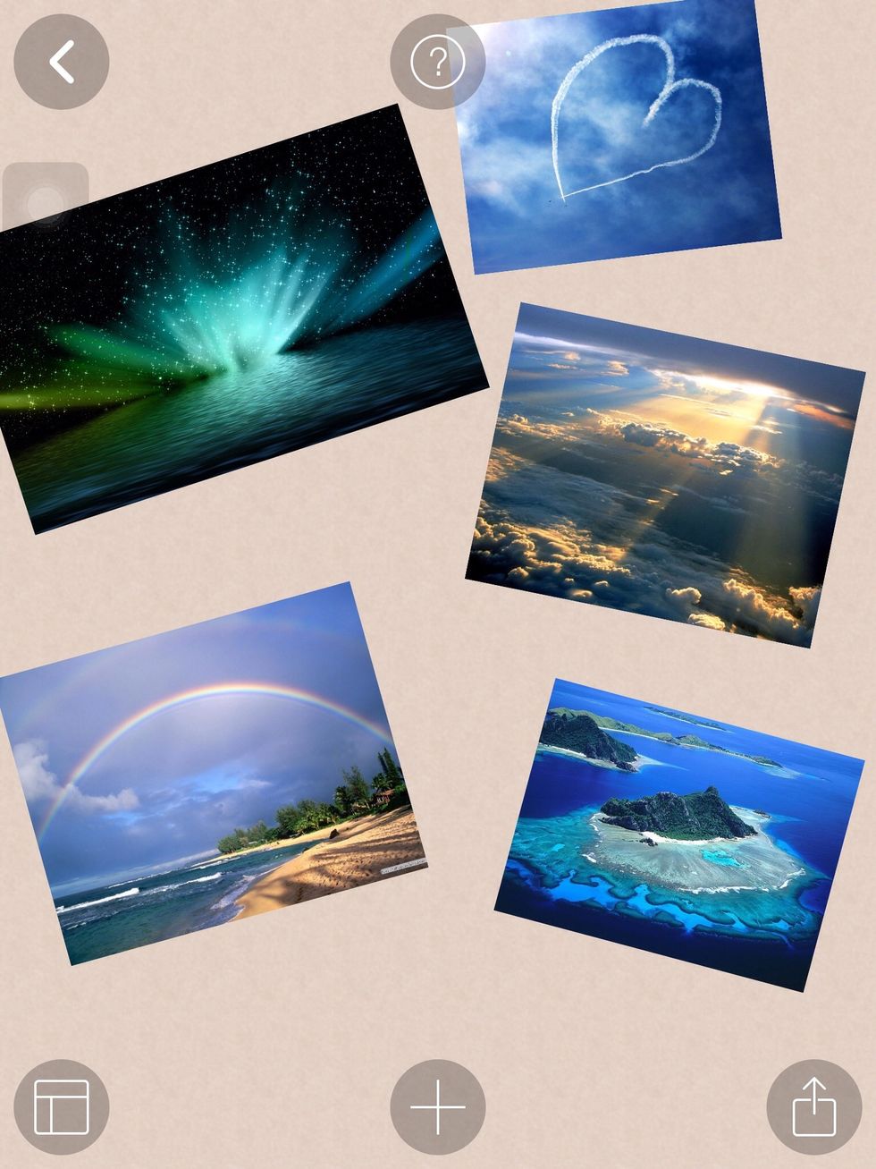 Choose the photos that you want.