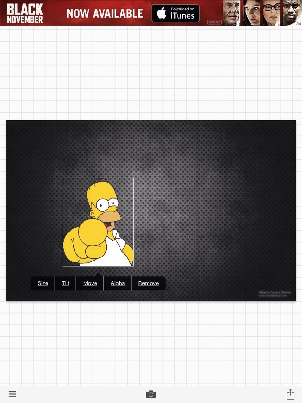 Choose the size you want or just rotate it