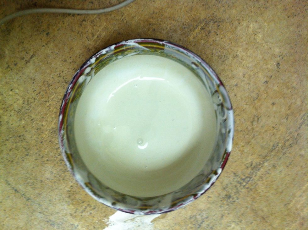 Choose which clay to use and put a small amount (around a tsp-tbsp depending on how much you need) into the bowl. Add water little by little until you reach a desired consistency.....