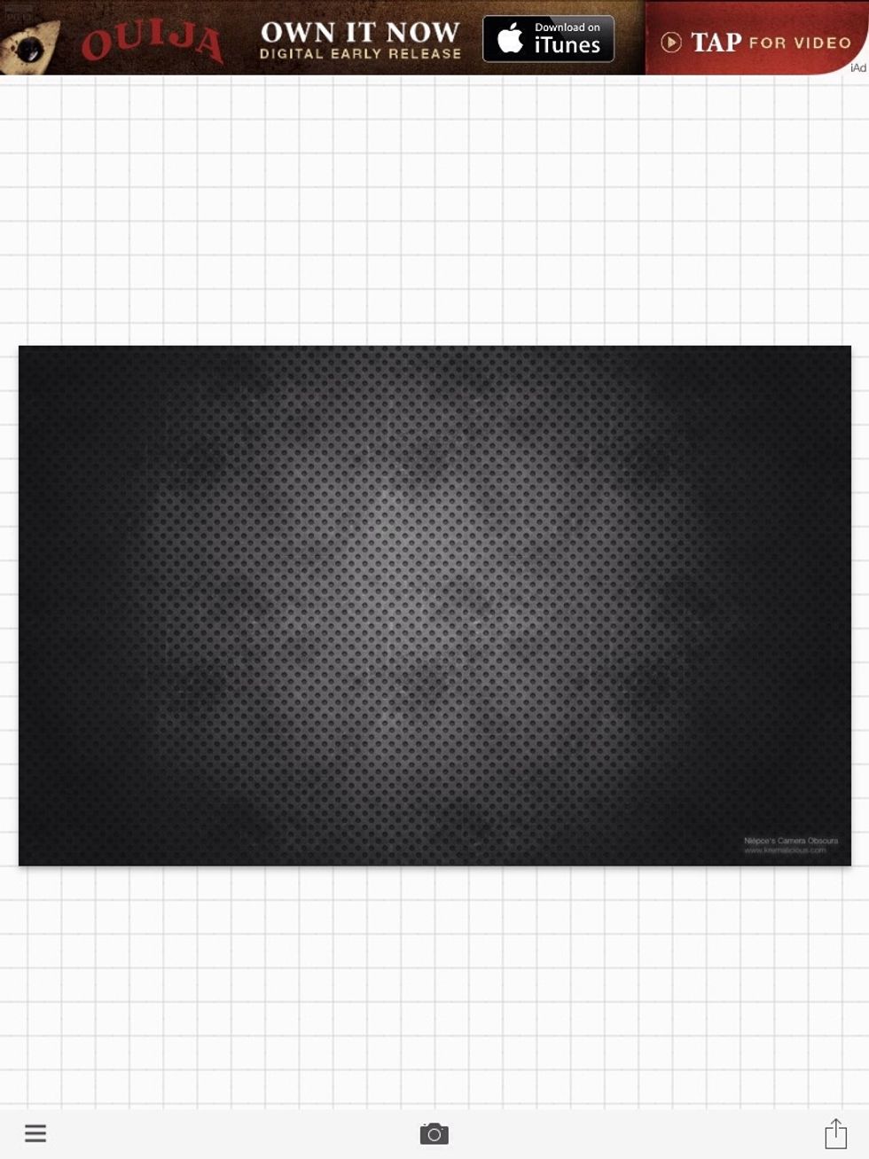 Choose your background and place it on the screen