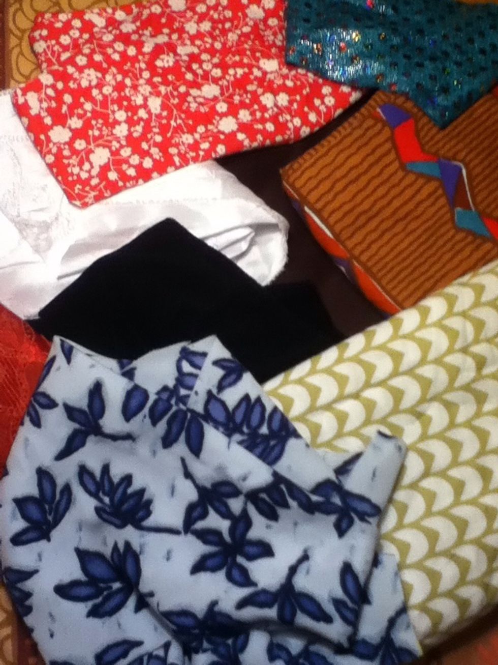 Choose your fabric ! (use recycled fabric if you can - think about the planet bro ;)