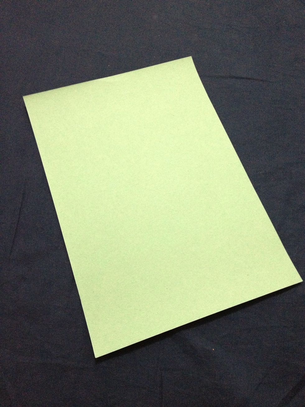 Choose your favorite color or pattern paper.