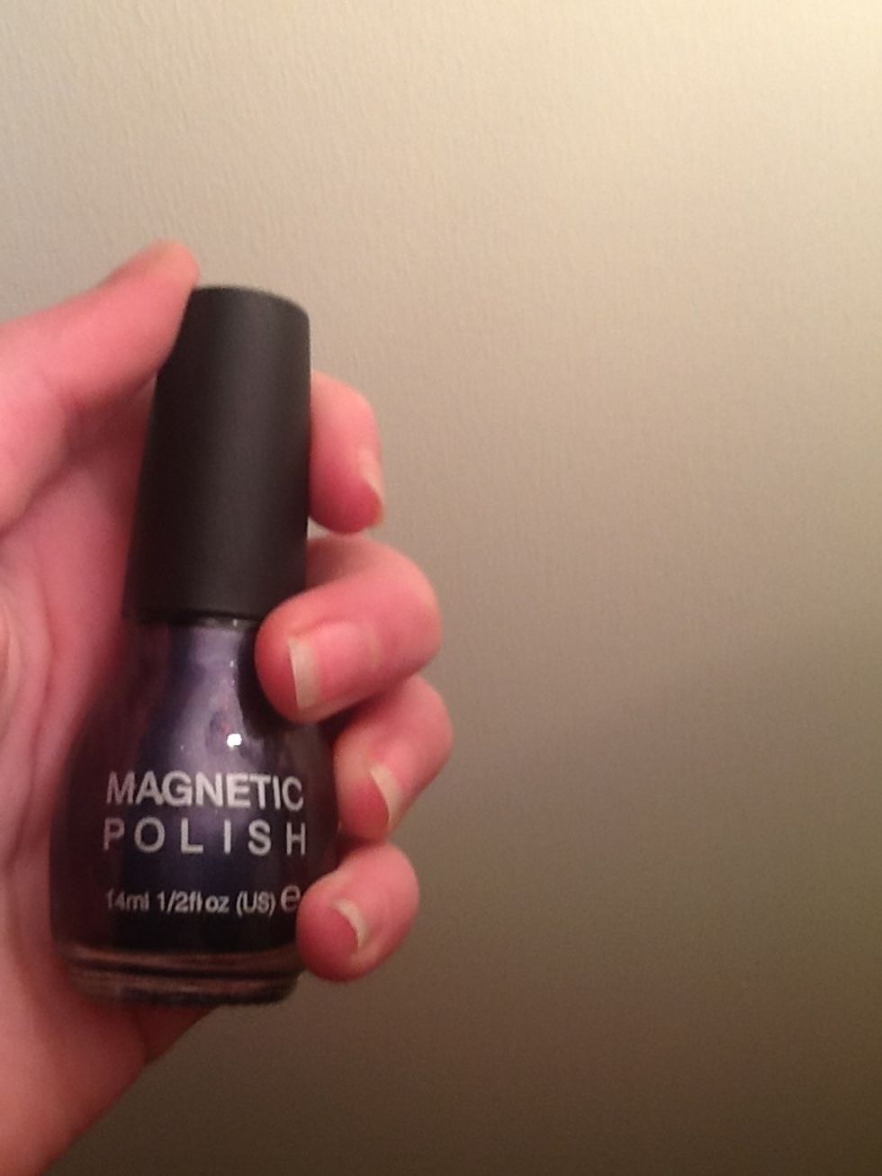 Choose your magnetic polish (normal polish wont work) Mine is Rio polish