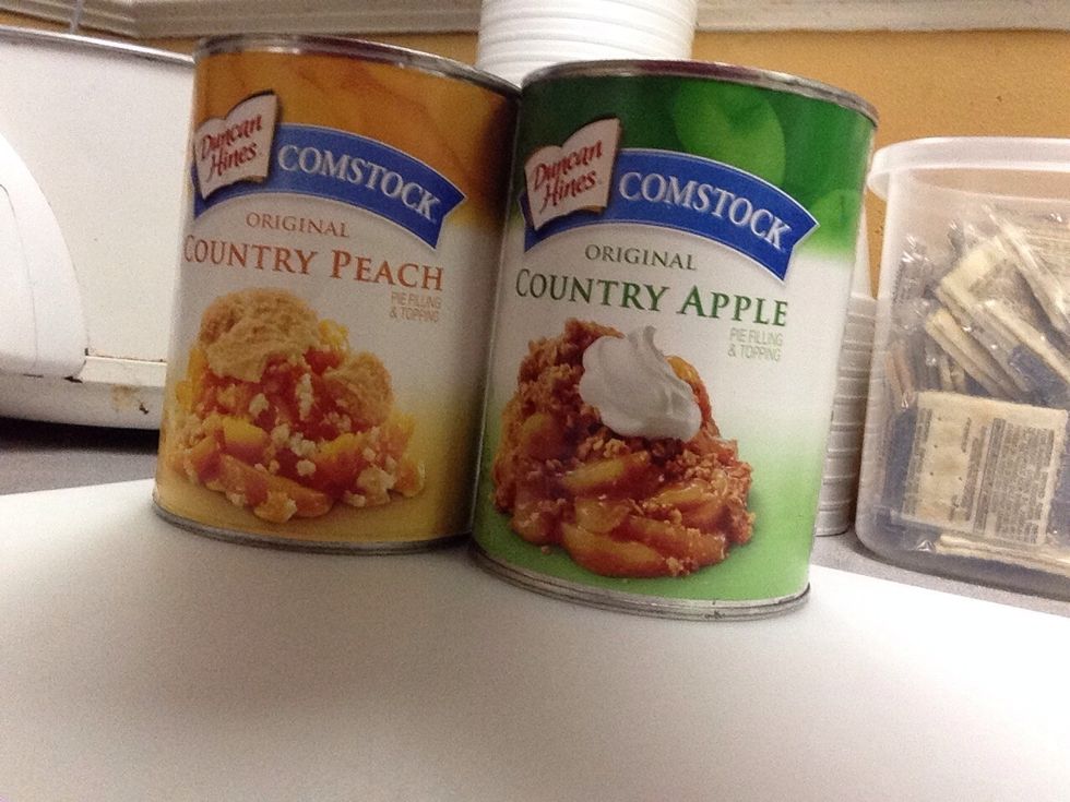 Choose your pie filling.