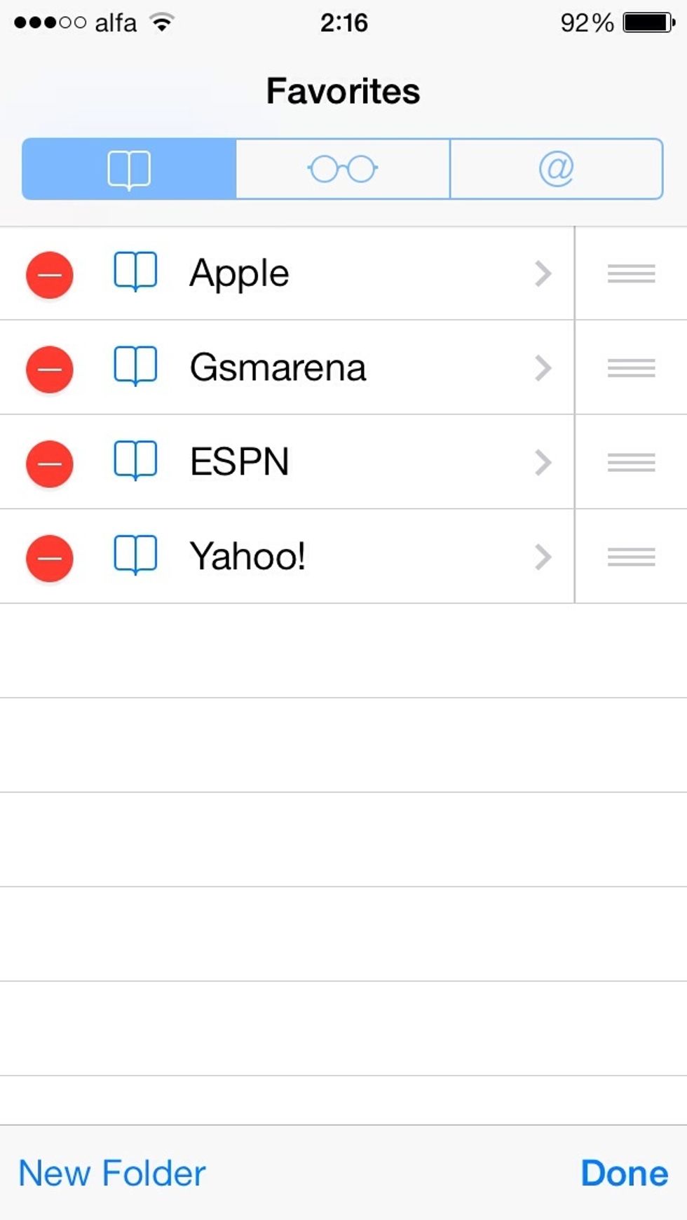 Choose your site to edit it