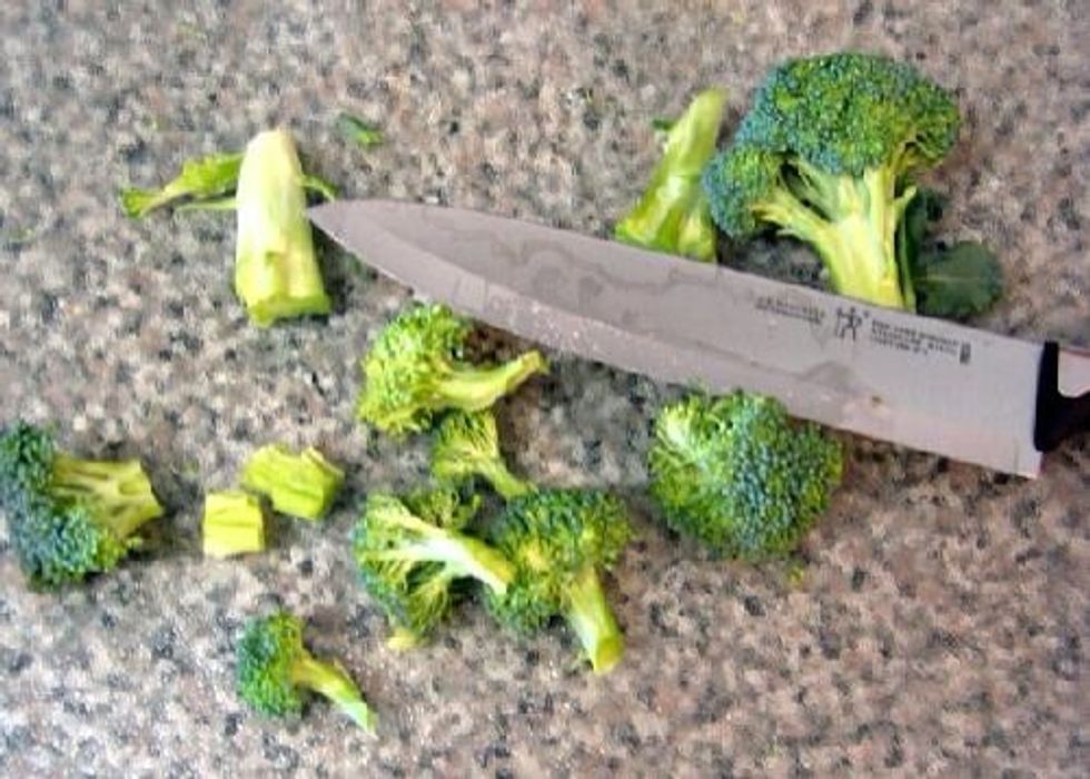 Chop all the vegies