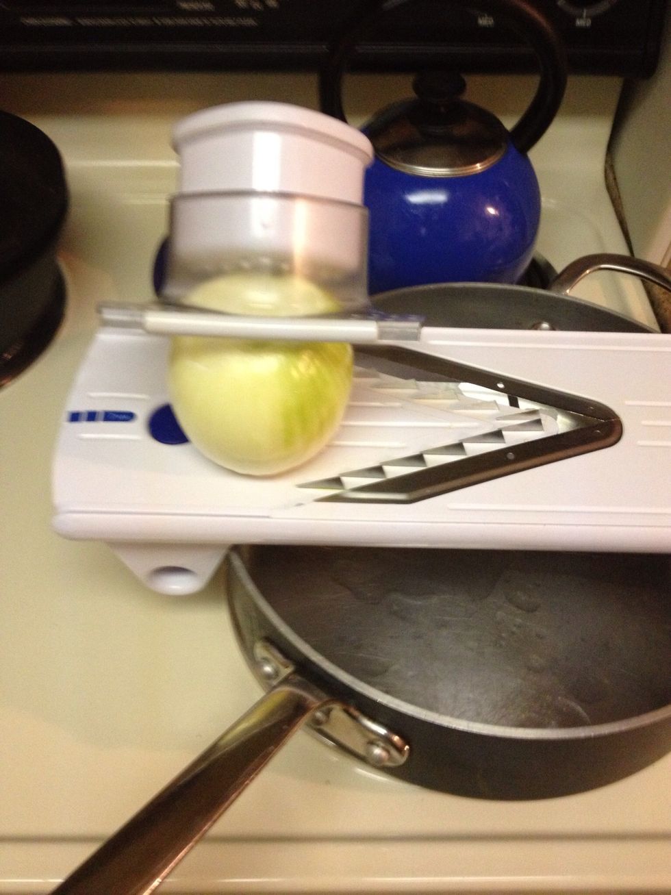 Chop an onion