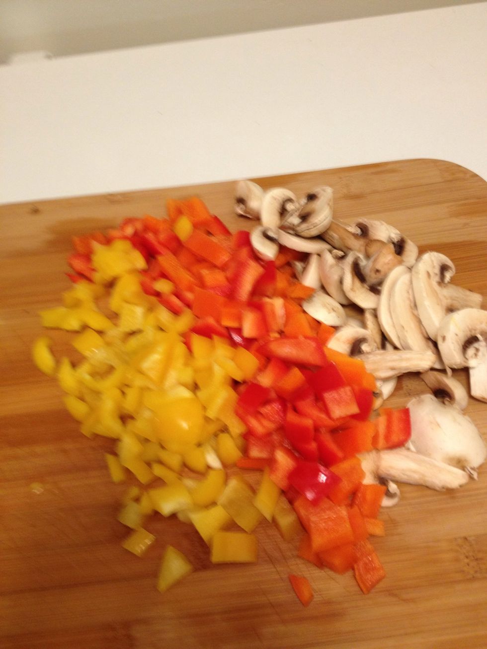 Chop chop chop. Leave these aside for later.