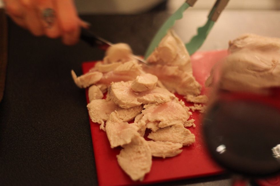 Chop chop chop.