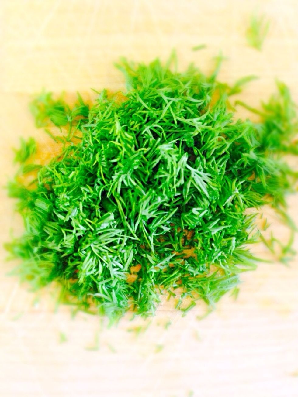 Chop dill