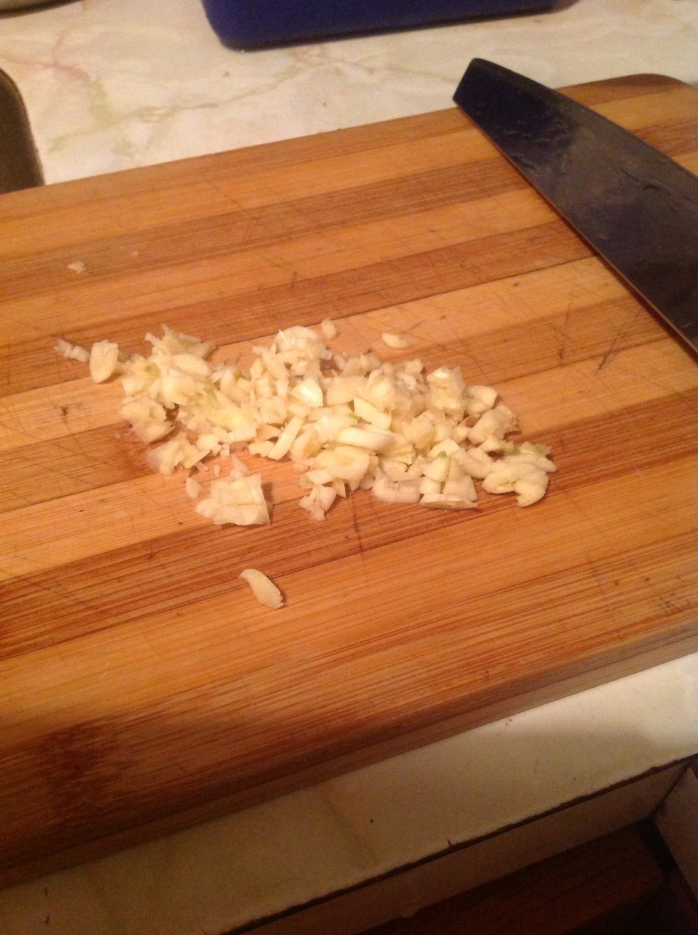 Chop Garlic as much as you want :)