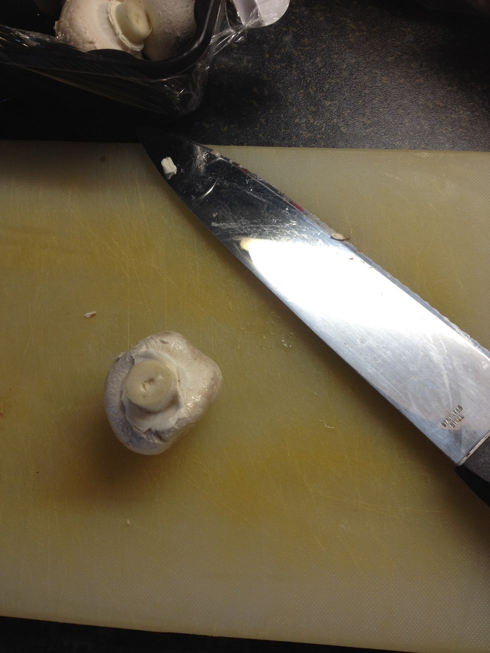 Chop Mushrooms
