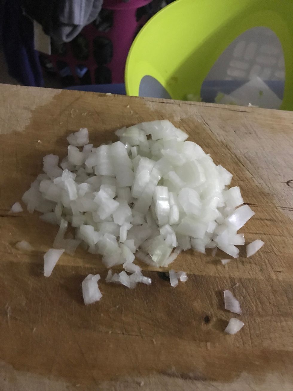 Chop onion
