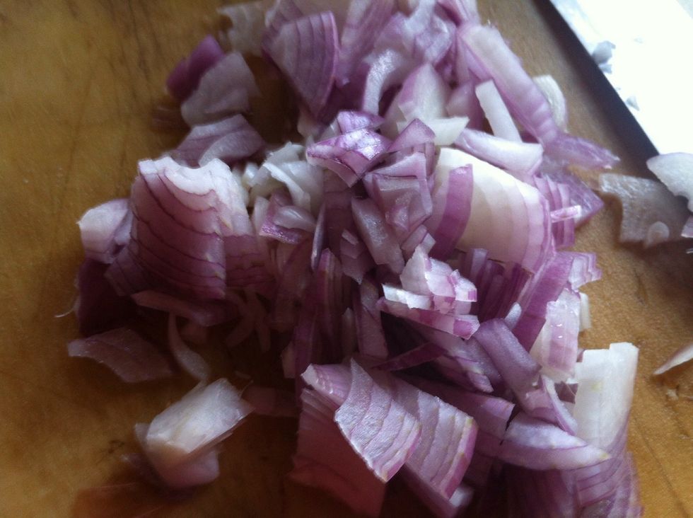 chop onion