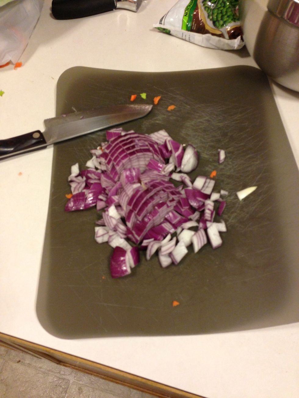 Chop onion