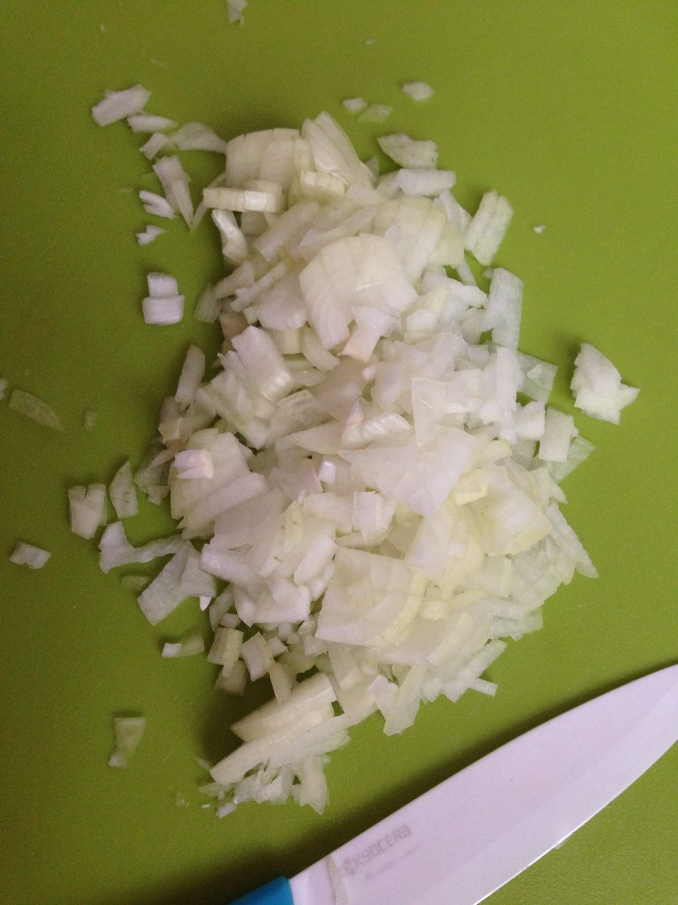 Chop onions