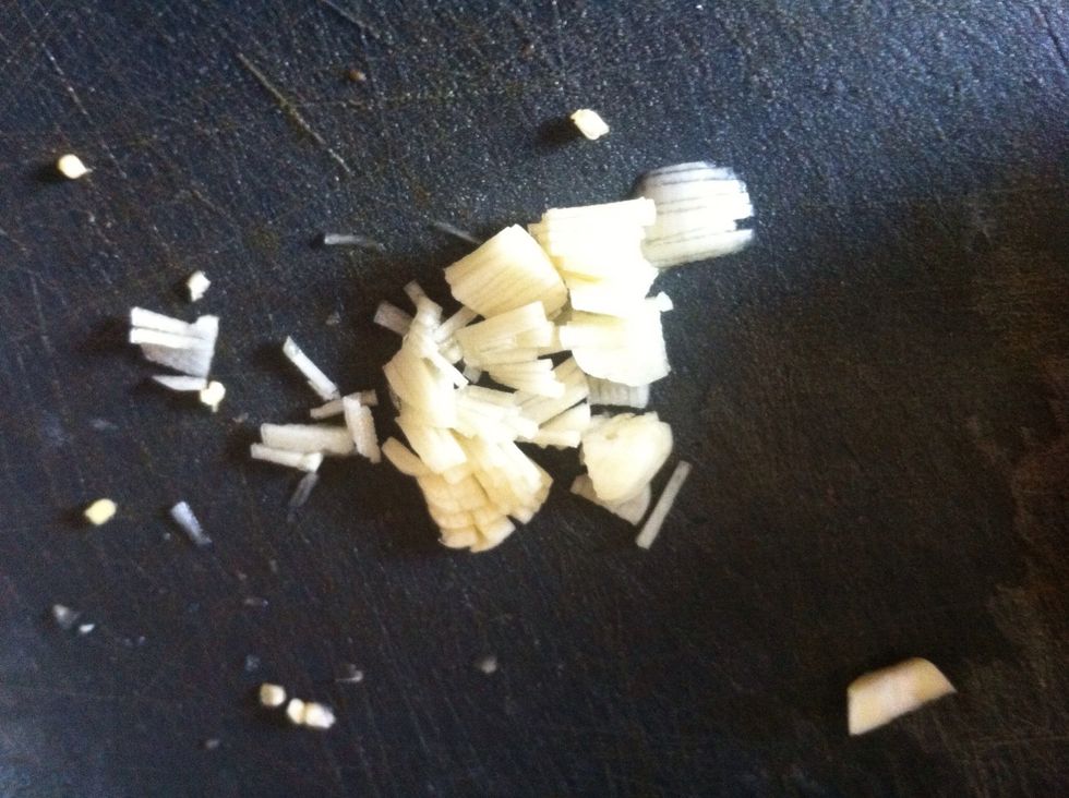 Chop or crush your garlic how you want it.