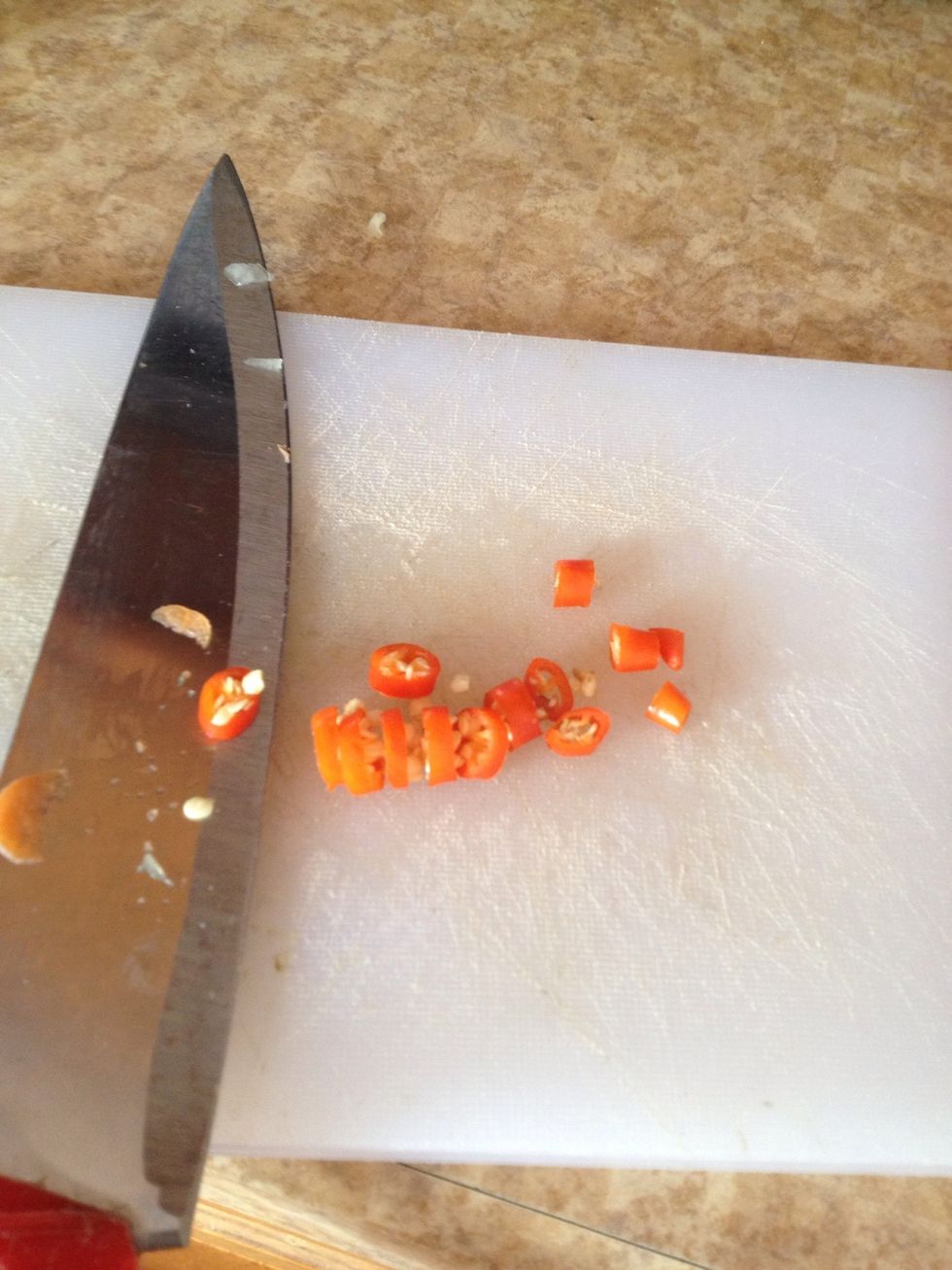 Chop pepper