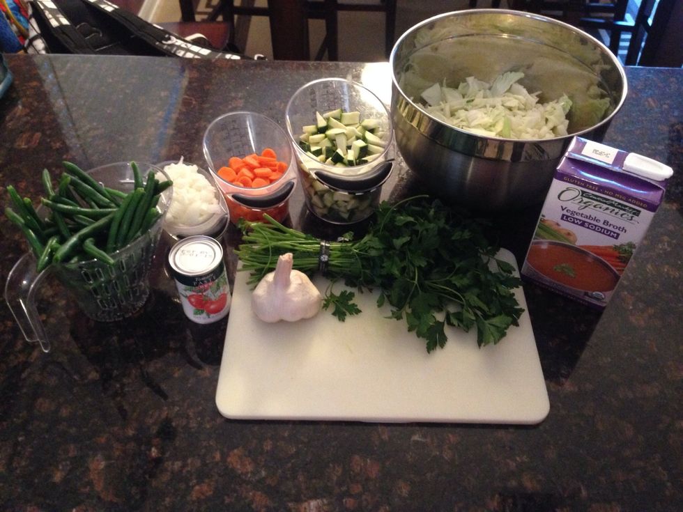 Chop & prep all your veggies!