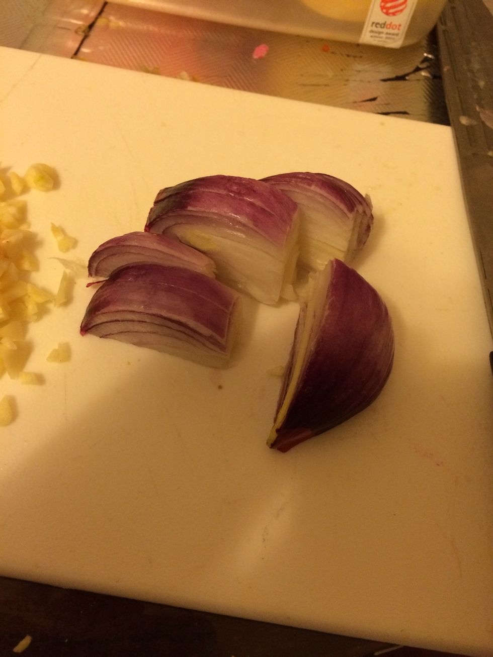 Chop the onion