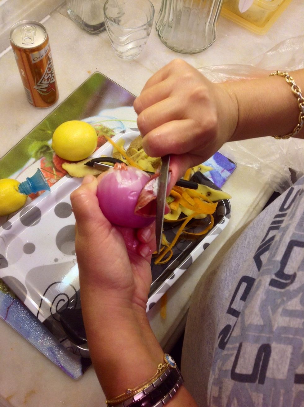 Chop the onion