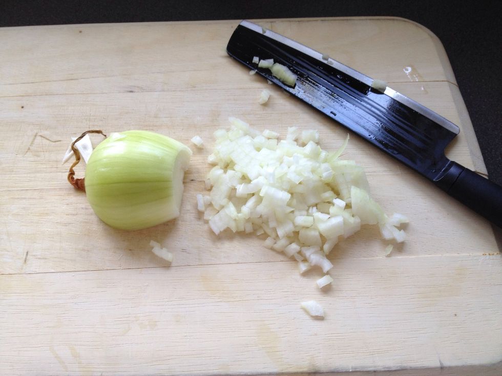 Chop the onion