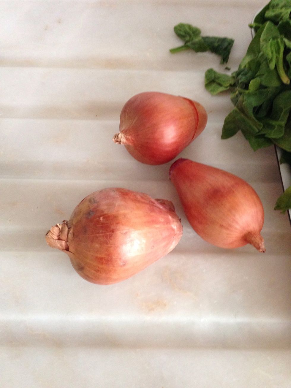 Chop the onions