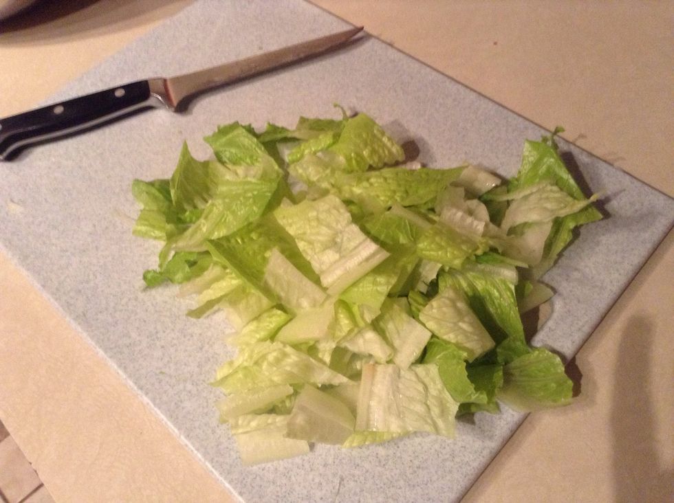 Chop those horizontal strips in half or more