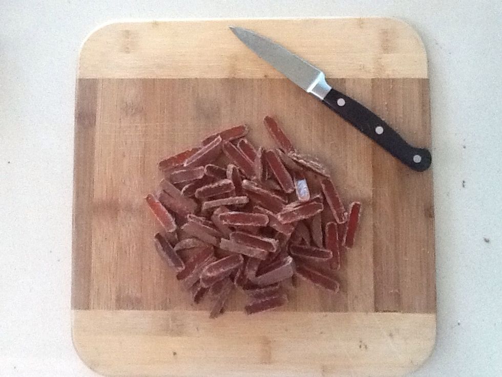 Chop up the Turkish delight