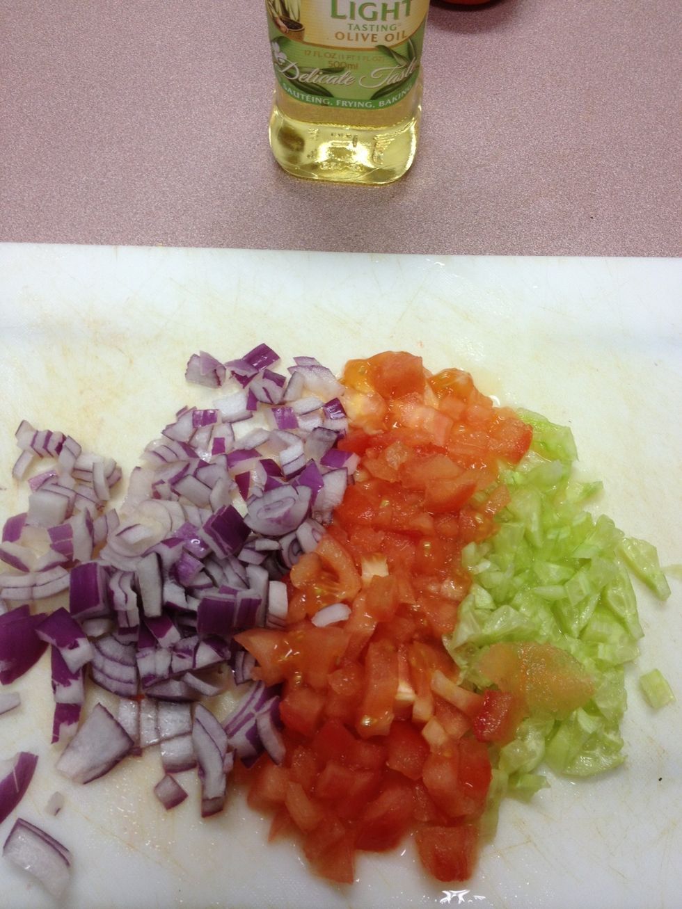 Chop up your ingredients