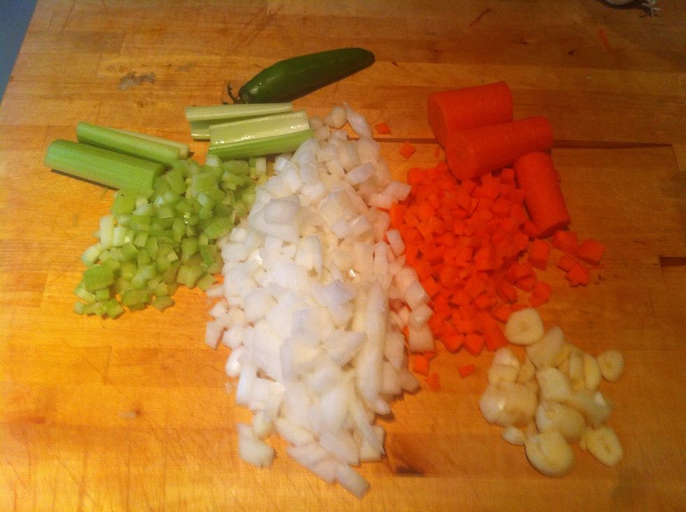Chop veg