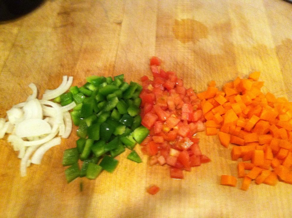 Chop your veggies