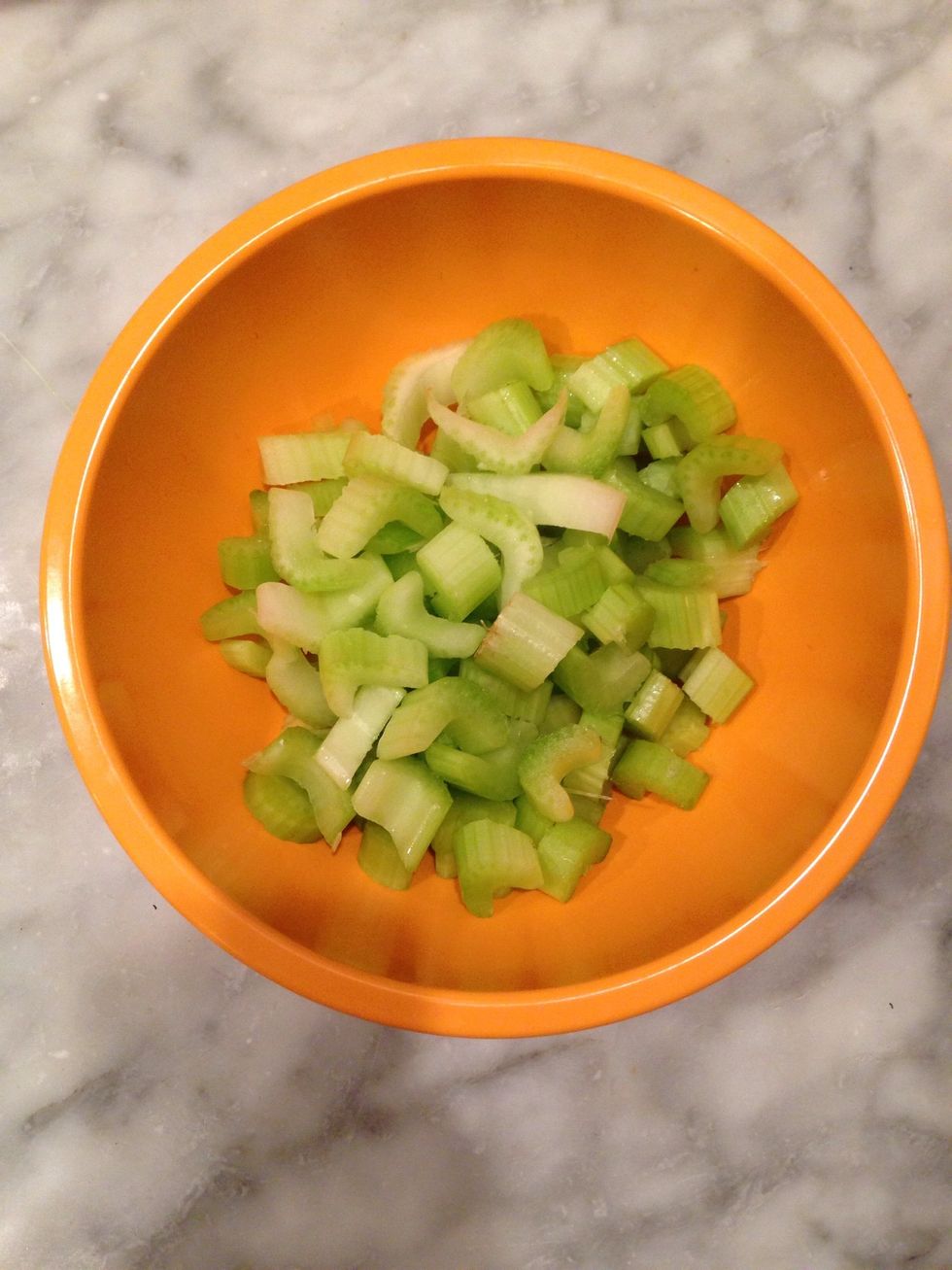 Chopped celery
