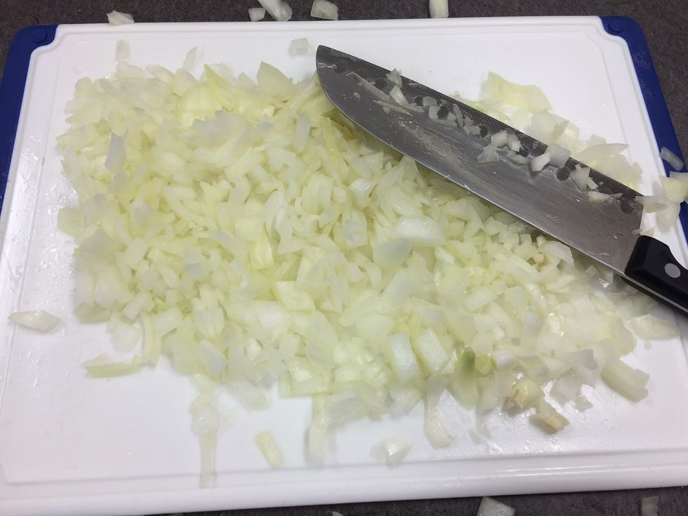 Chopped onions