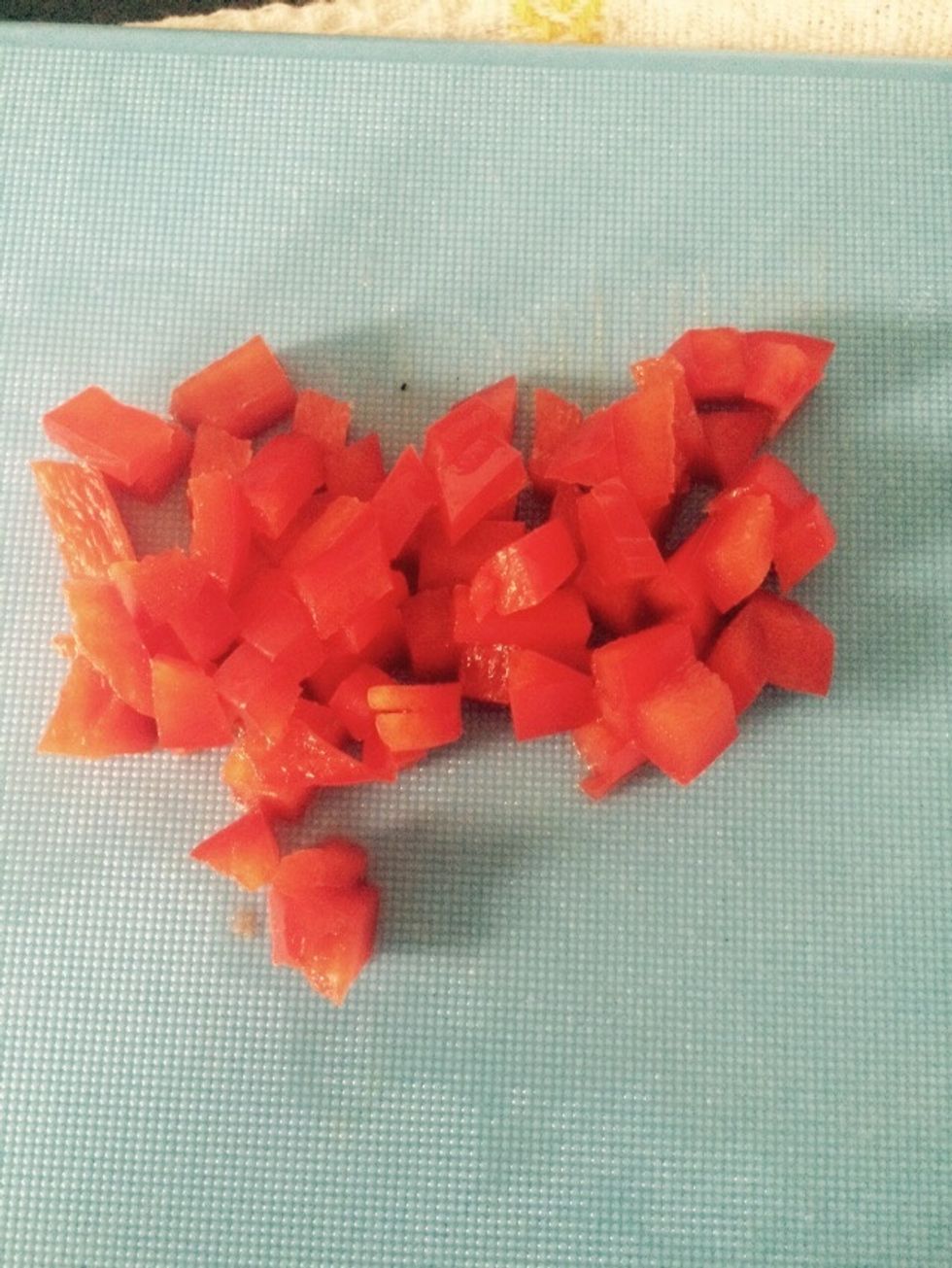 Chopped red pepper