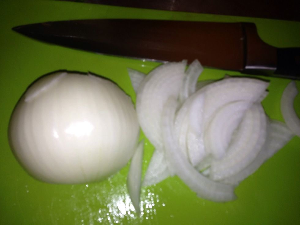 Chopped the onion