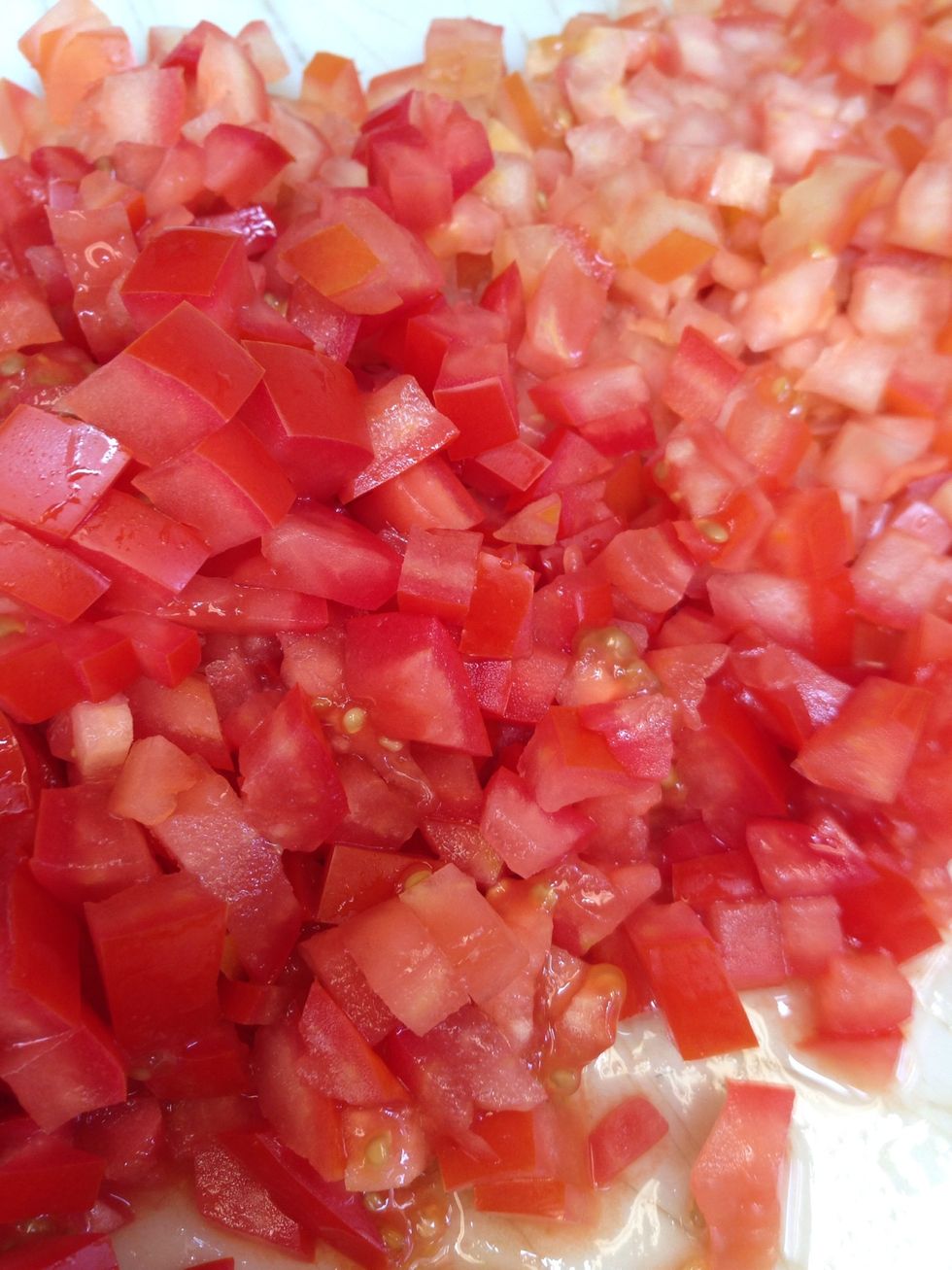 Chopped tomatoes
