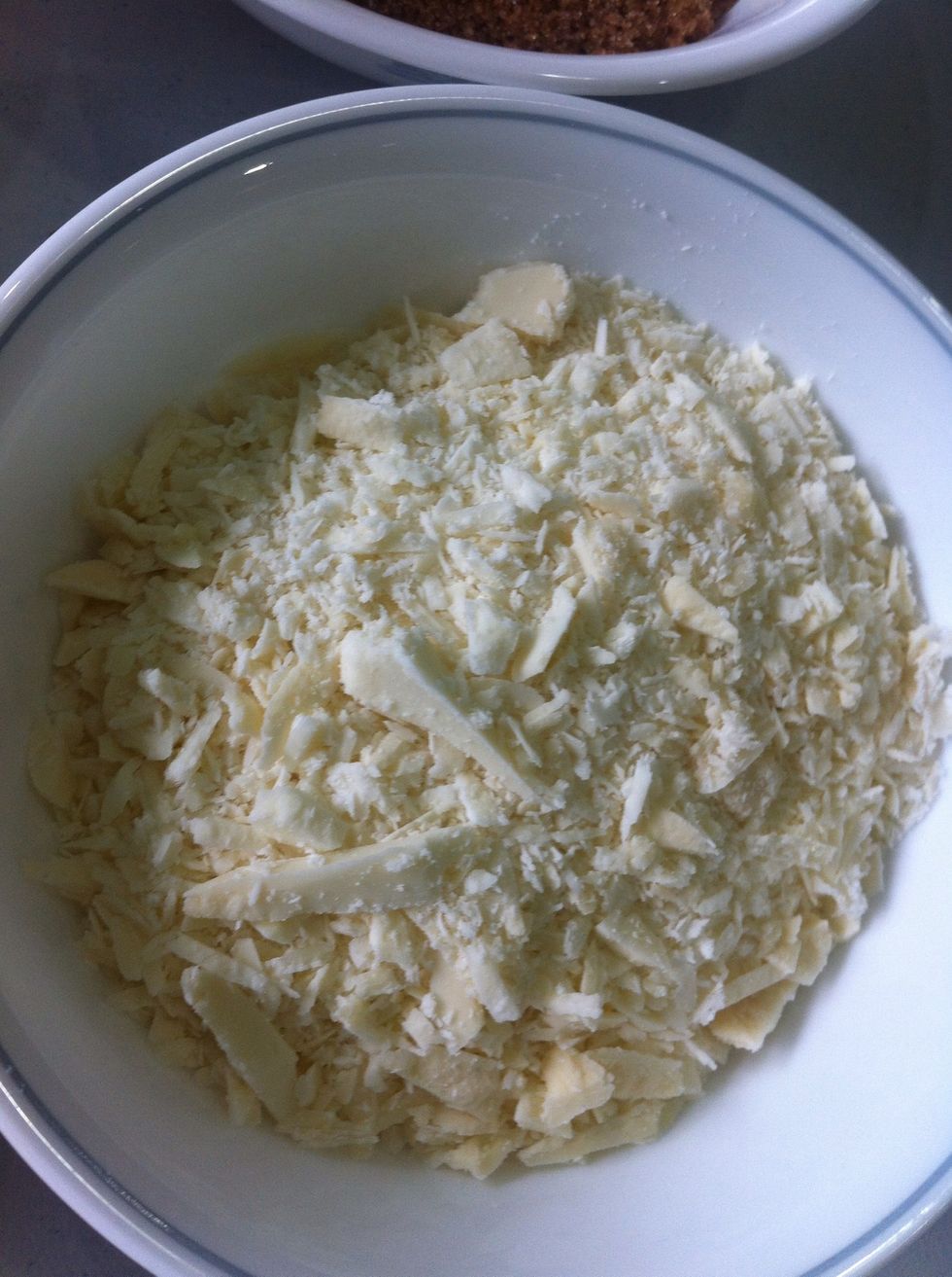 Chopped white chocolate