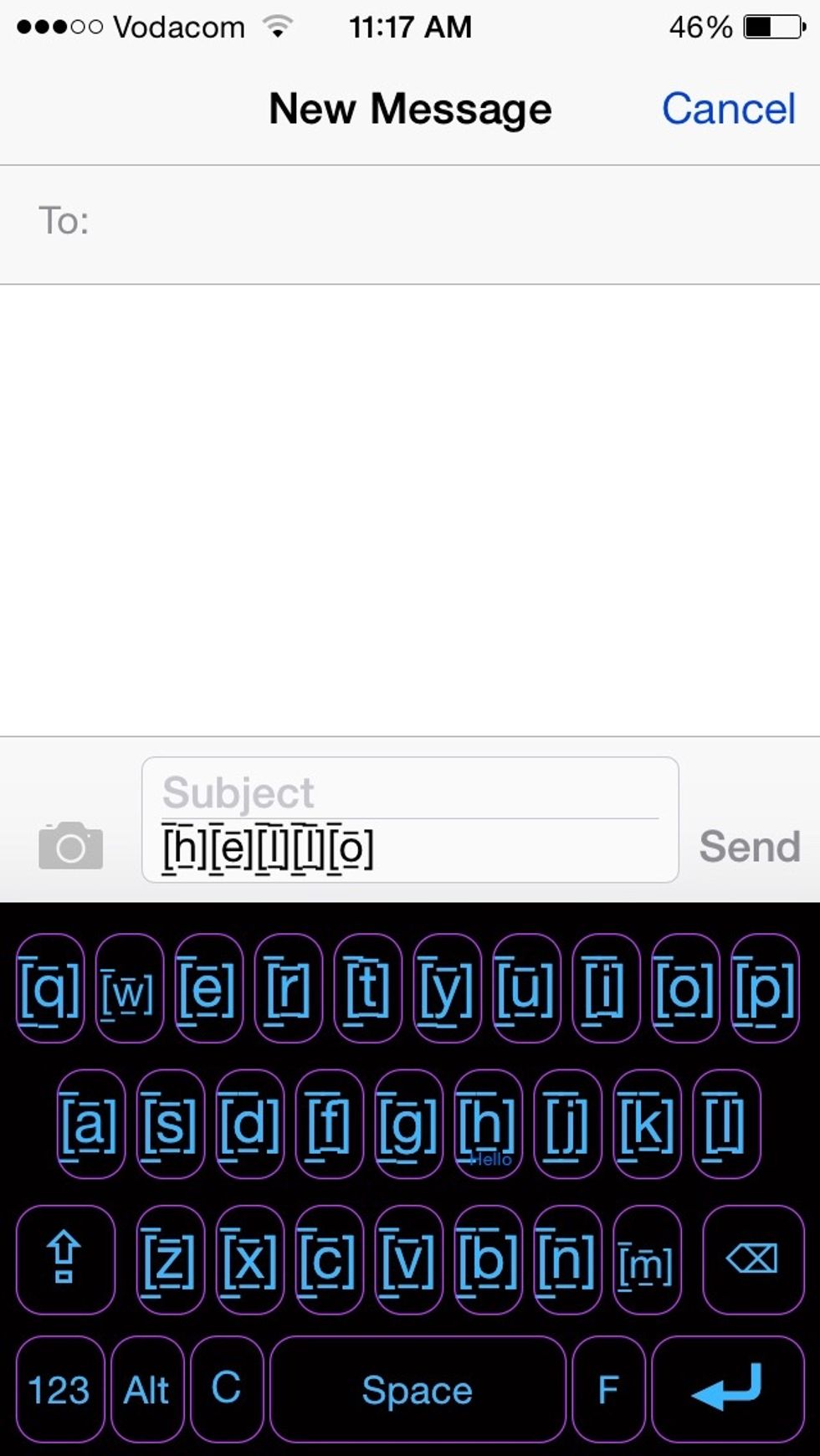 Chose from 21 Cools fonts