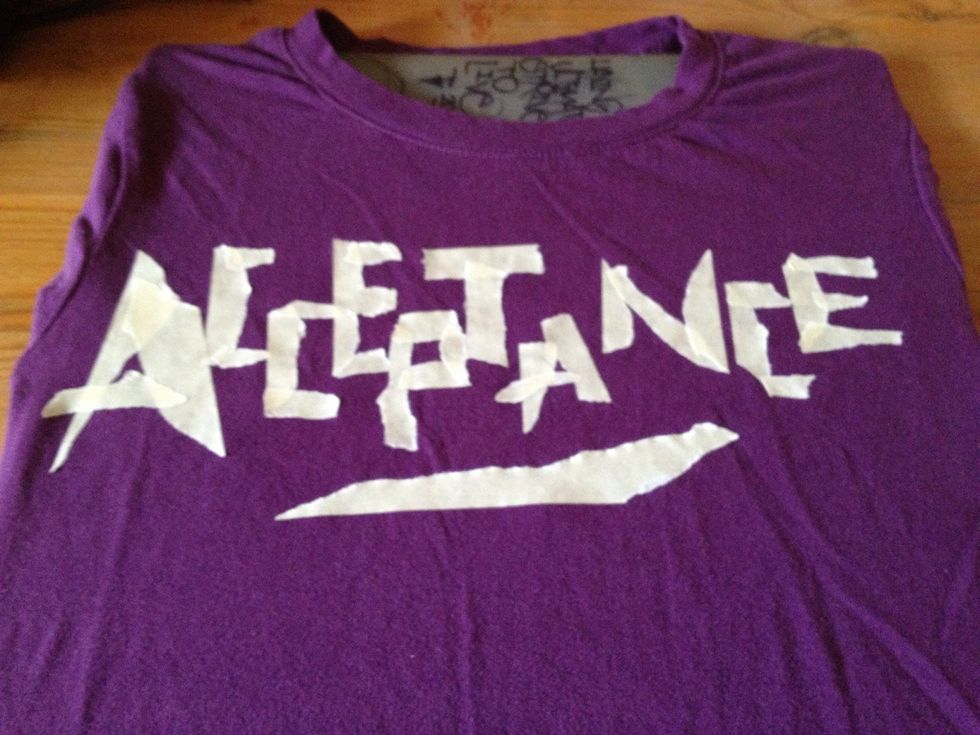 Chosen word "acceptance" complete.