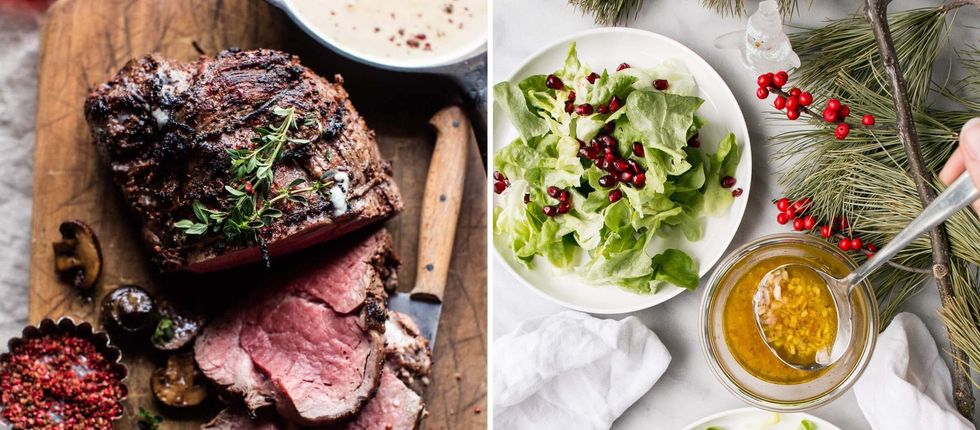 Christmas Dinner ideas from salads to steak