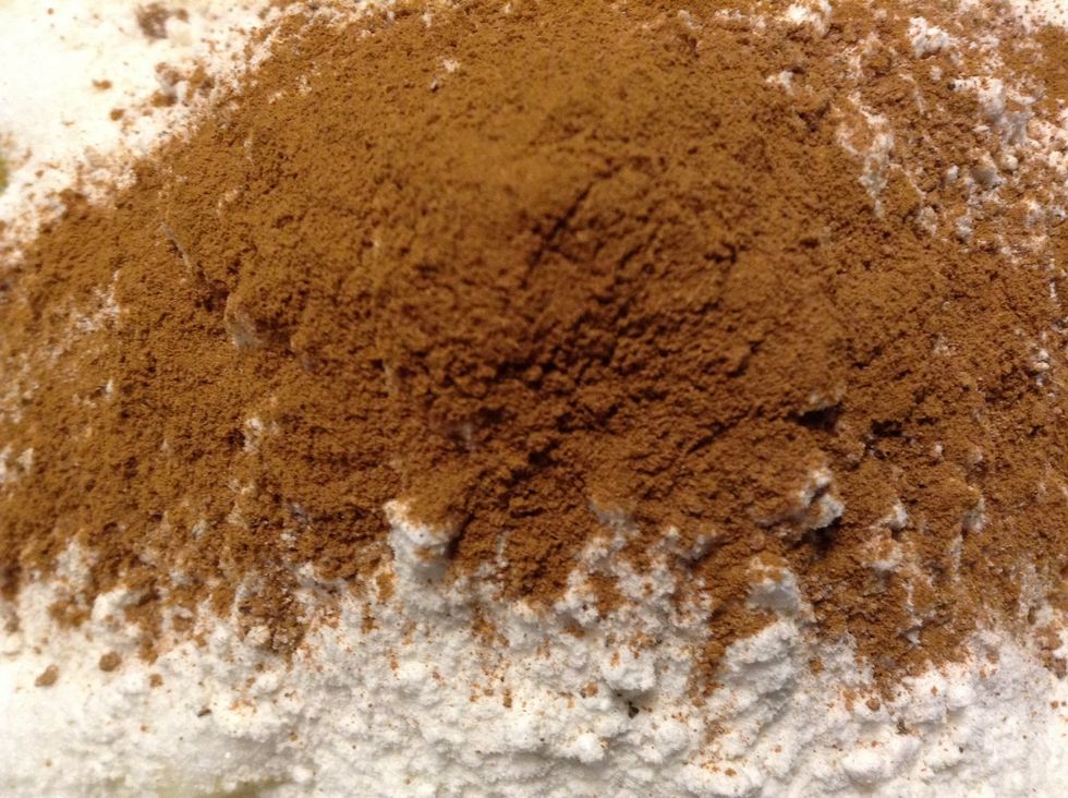 Cinnamon and salt (trust me salt is there)