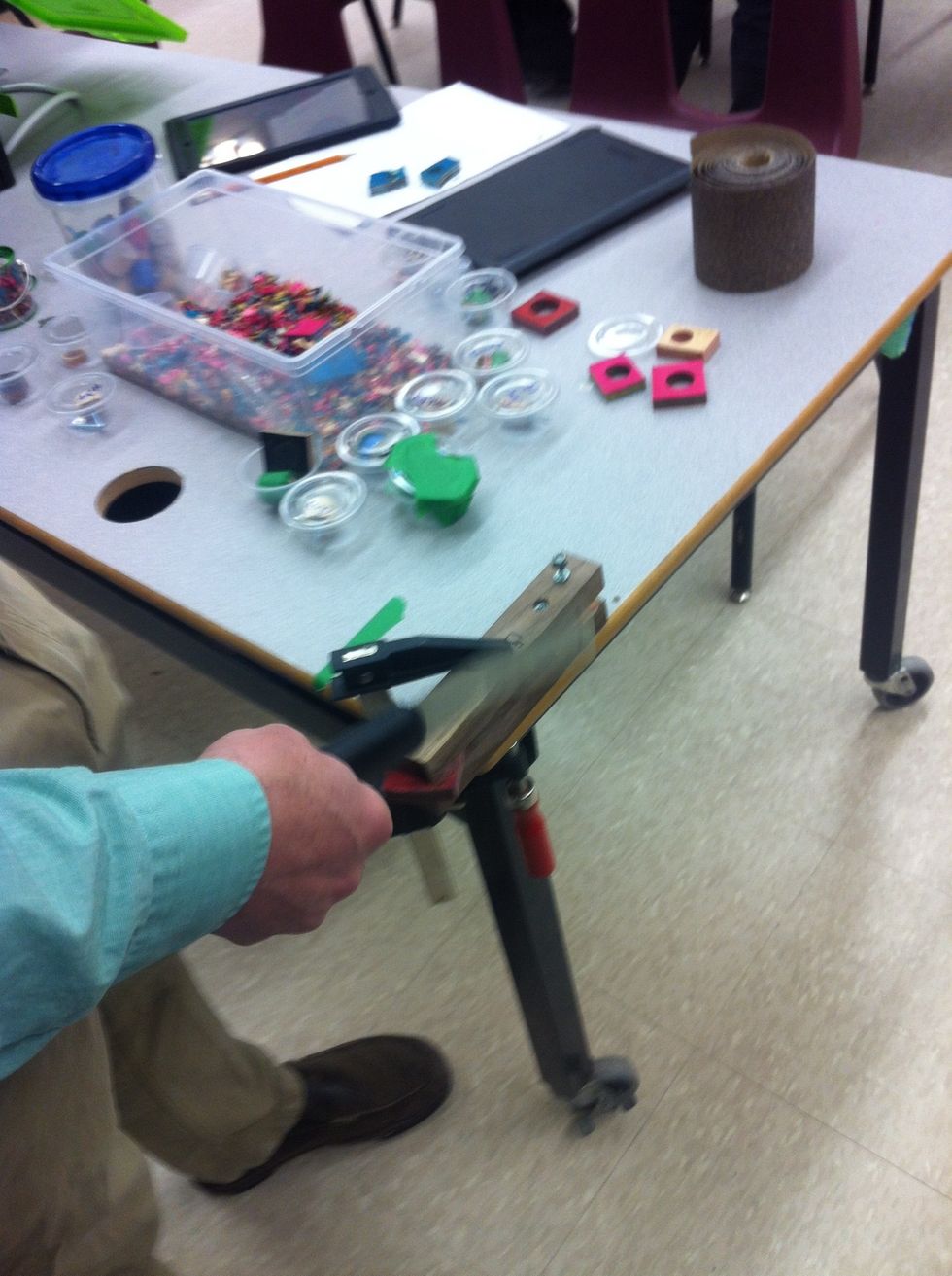 Clamp your jig to a tabre.