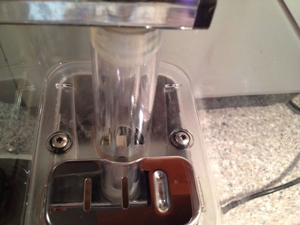 Clean coffee machine